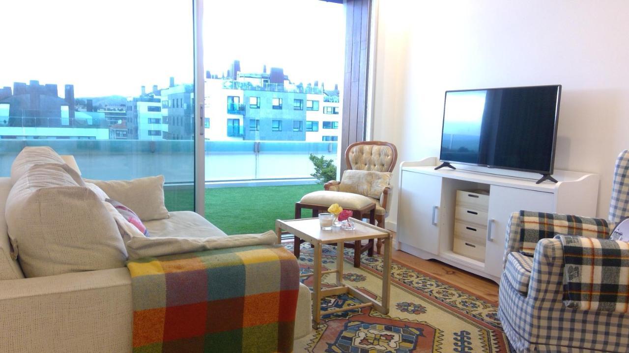 Preciosa Habitacionsuite En Atico Con Terraza II Santiago de Compostela Exteriör bild