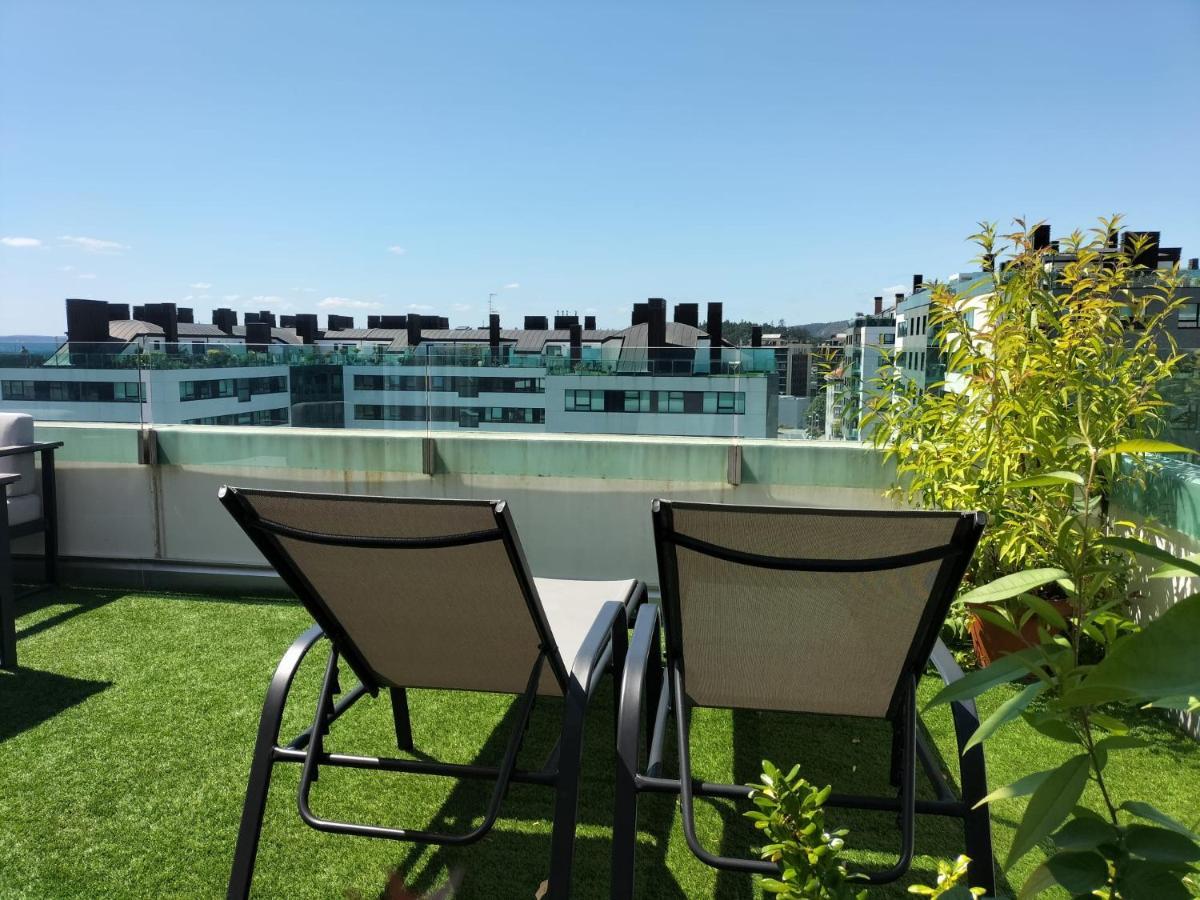 Preciosa Habitacionsuite En Atico Con Terraza II Santiago de Compostela Exteriör bild