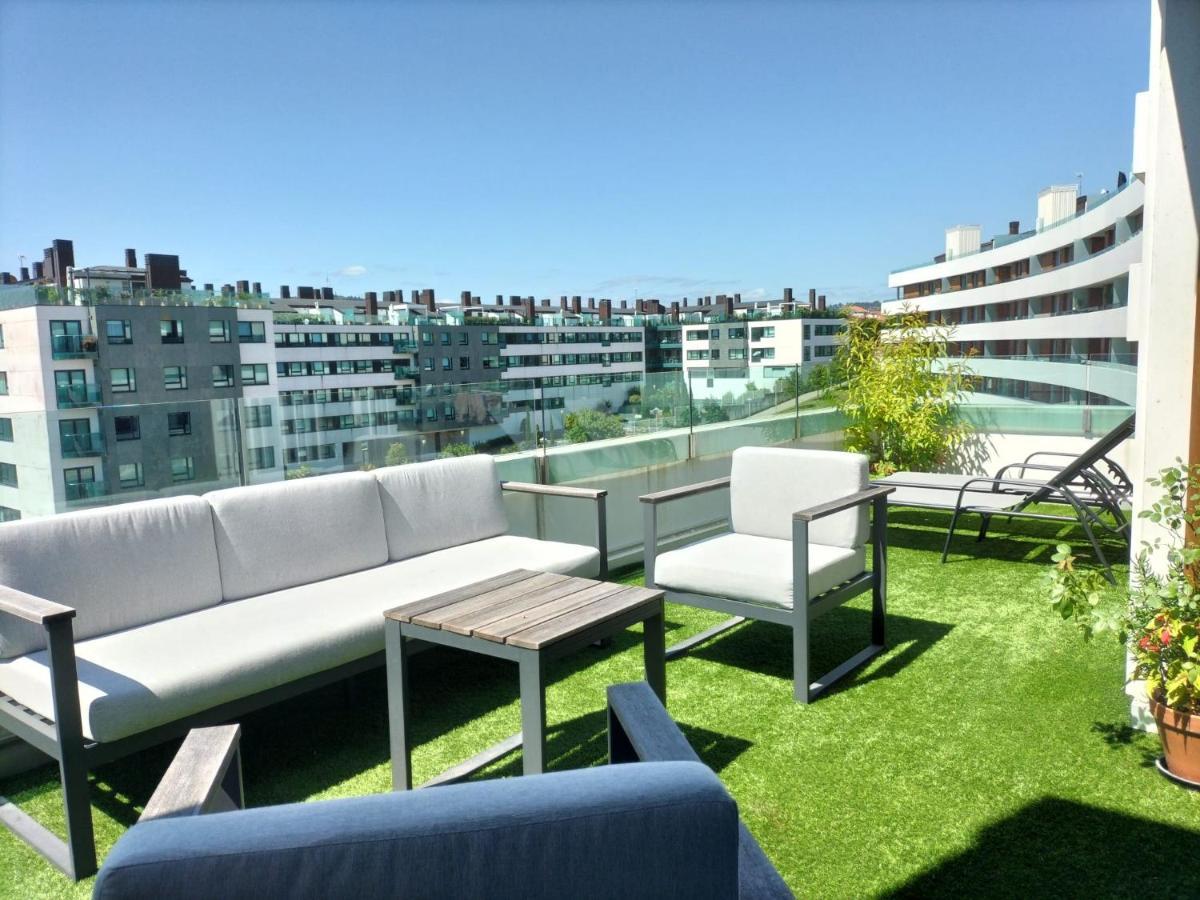 Preciosa Habitacionsuite En Atico Con Terraza II Santiago de Compostela Exteriör bild